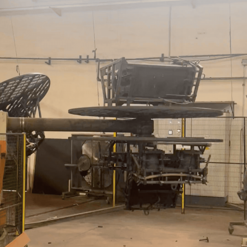 Rotational molding machine