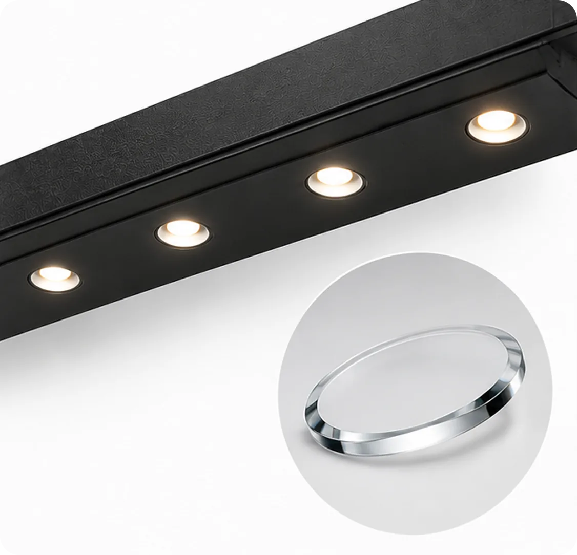 Tempered glass lens (0.16&rdquo;&asymp;4mm)