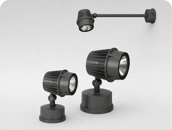 Medium power spotlights
