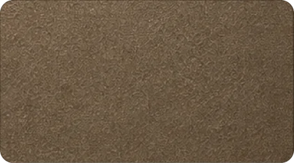 Sanded bronze finish