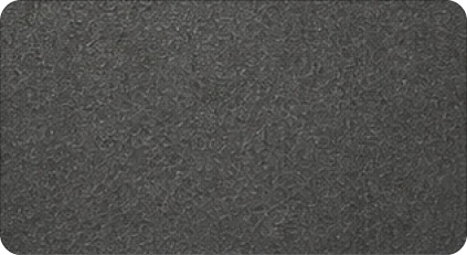 Sanded dark gray finish